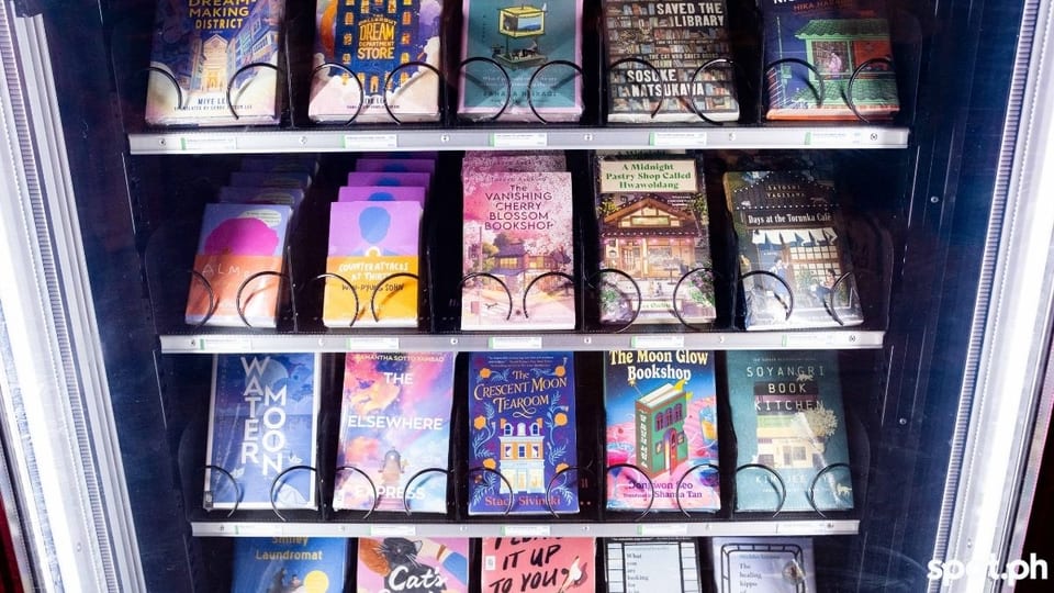 national book store book vending machine